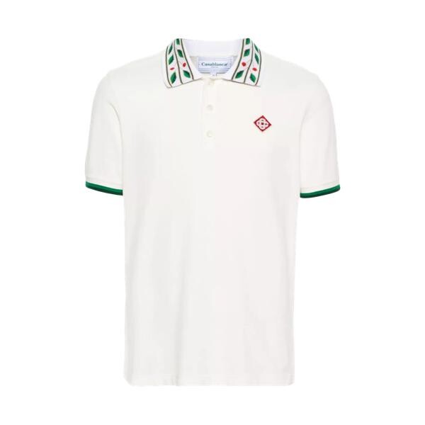 

Футболка laurel poloshirt laurel logo laurel logo Casablanca, мультиколор