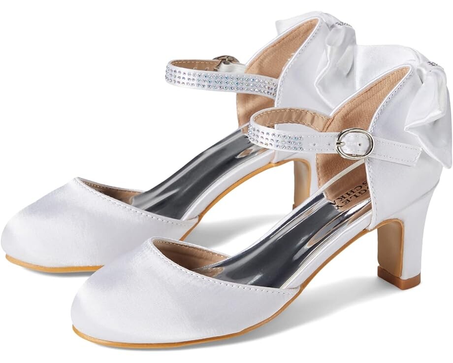 

Туфли Badgley Mischka Scarlett Satin Shoe, белый