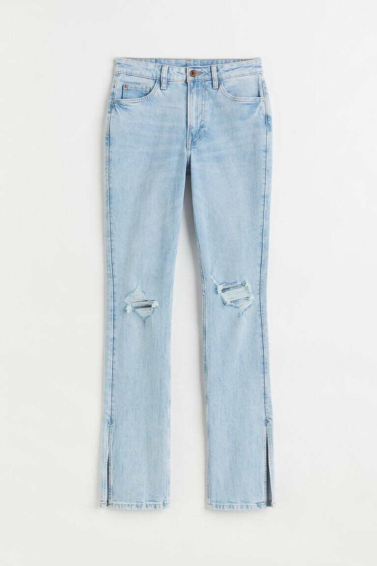 

Высокие джинсы скинни H&M, синий