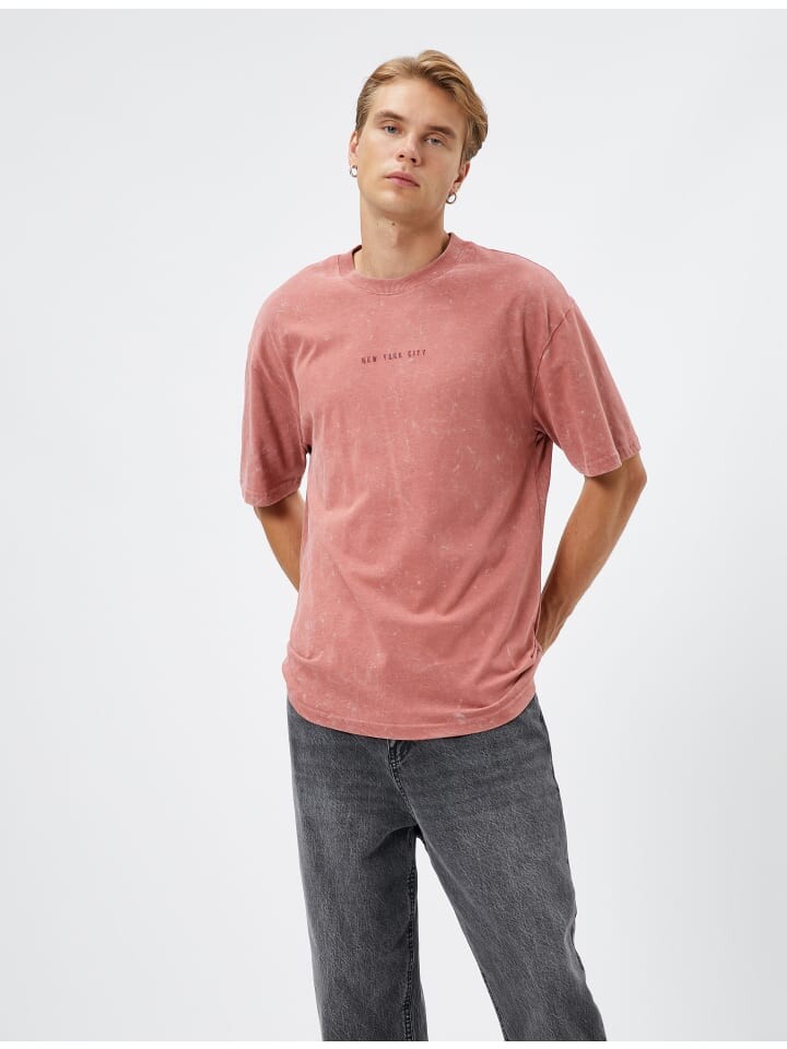 

Футболка KOTON T shirt, розовый