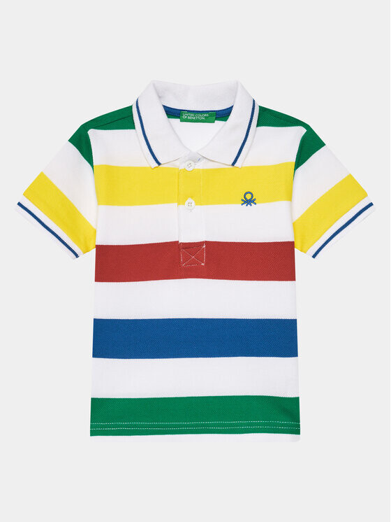 

Рубашка поло стандартного кроя United Colors Of Benetton, мультиколор