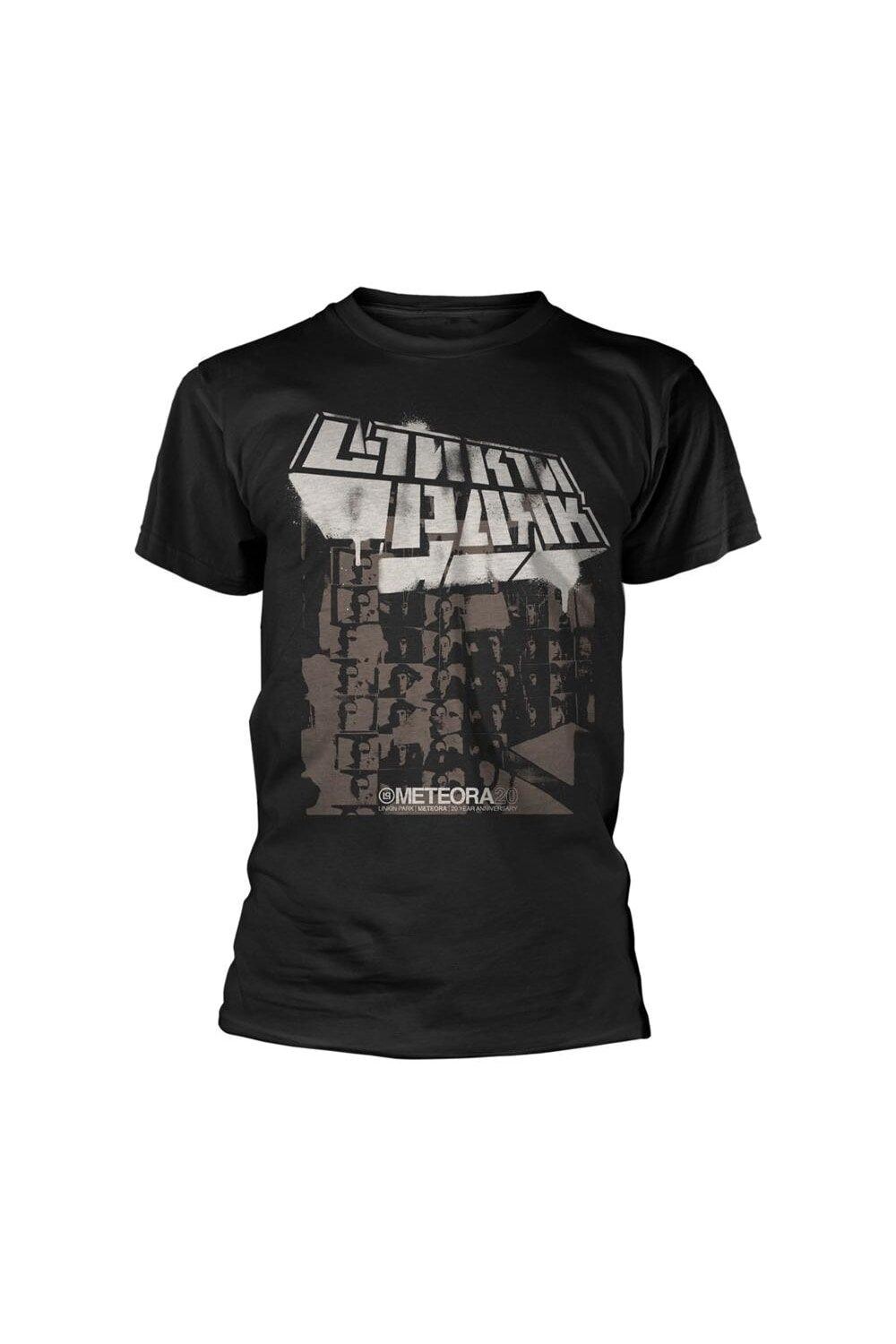 

Футболка с коллажем Spray Linkin Park, черный