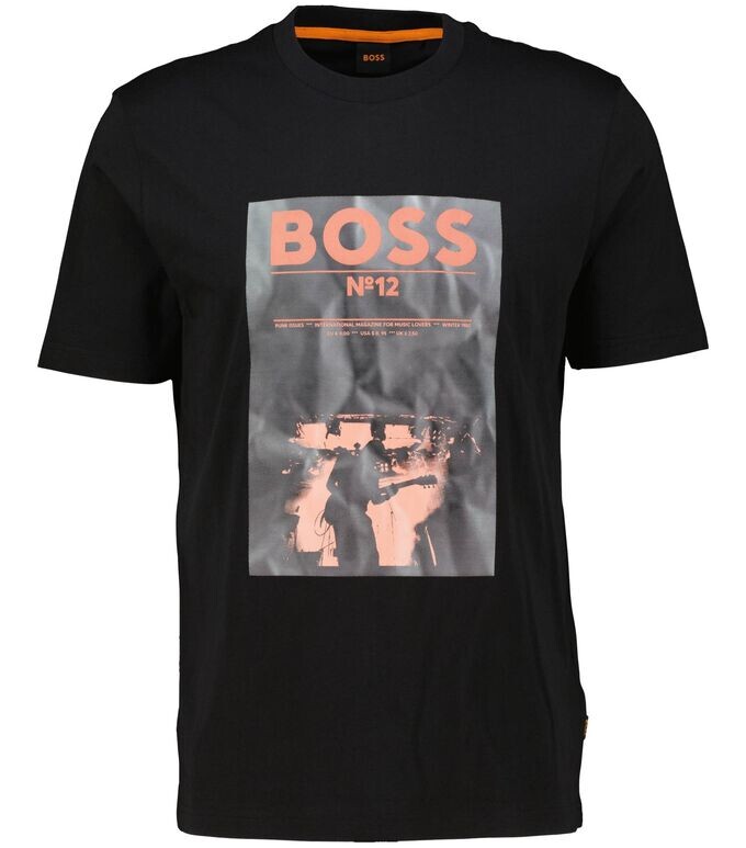 

Билет на футболку стандартного размера Boss, черный