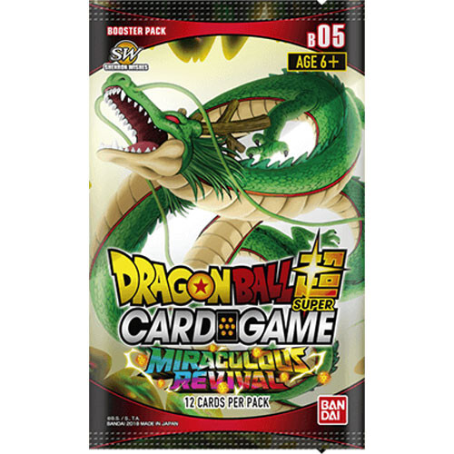 

Карточная игра Bandai Dragon Ball Super TCG: Shenron Wishes 5 - Miraculous Revival Booster Pack