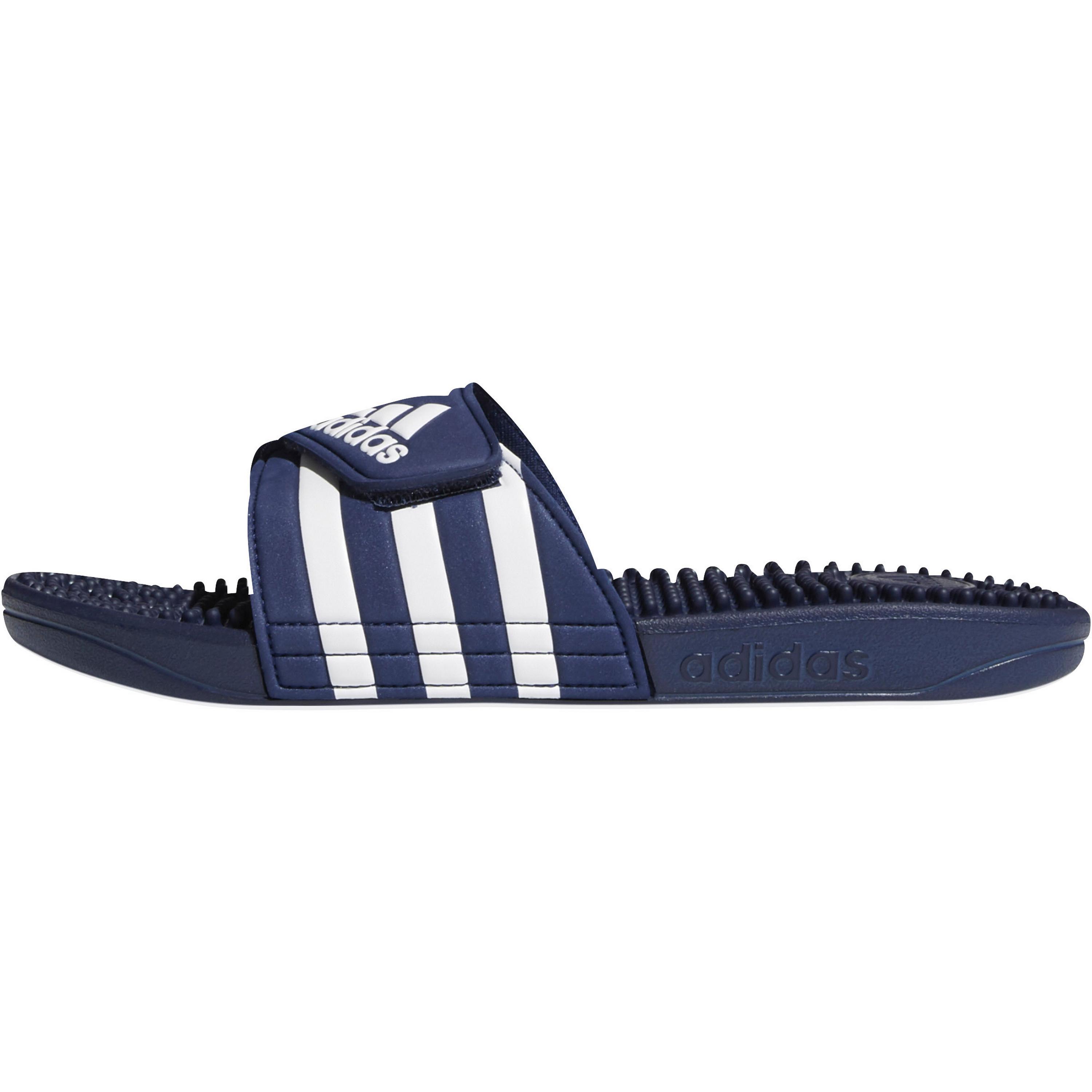 Мюли Adidas Sportswear Badelatschen ADISSAGE, цвет dark blue-white-dark blue цена и фото
