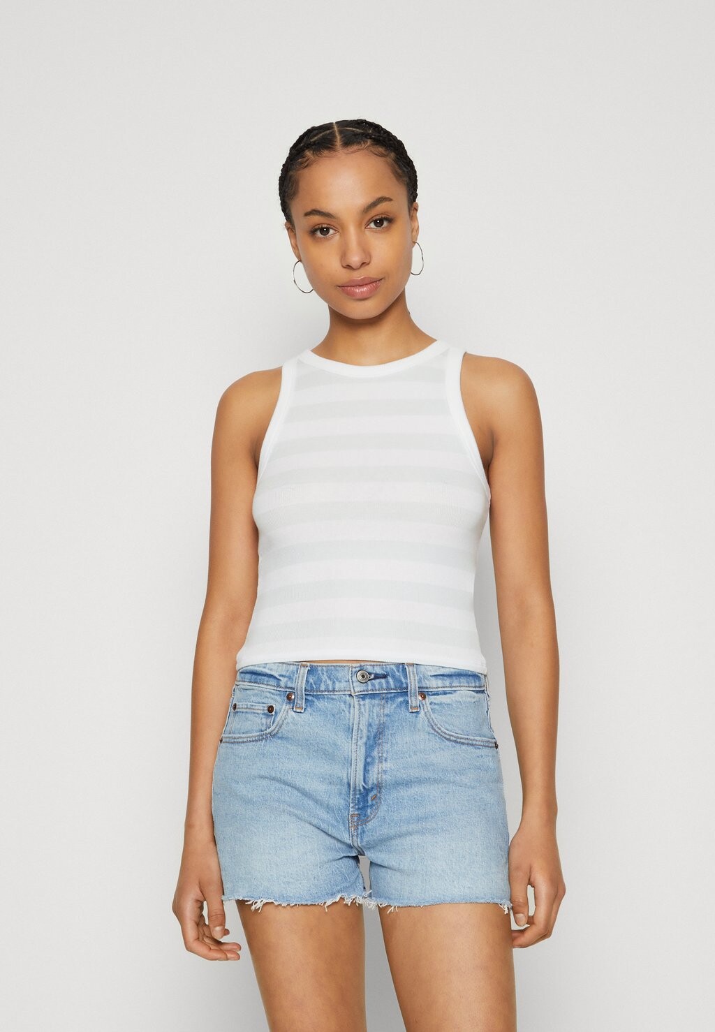 

Топ HIGH NECK TANK Hollister Co., цвет skywriting