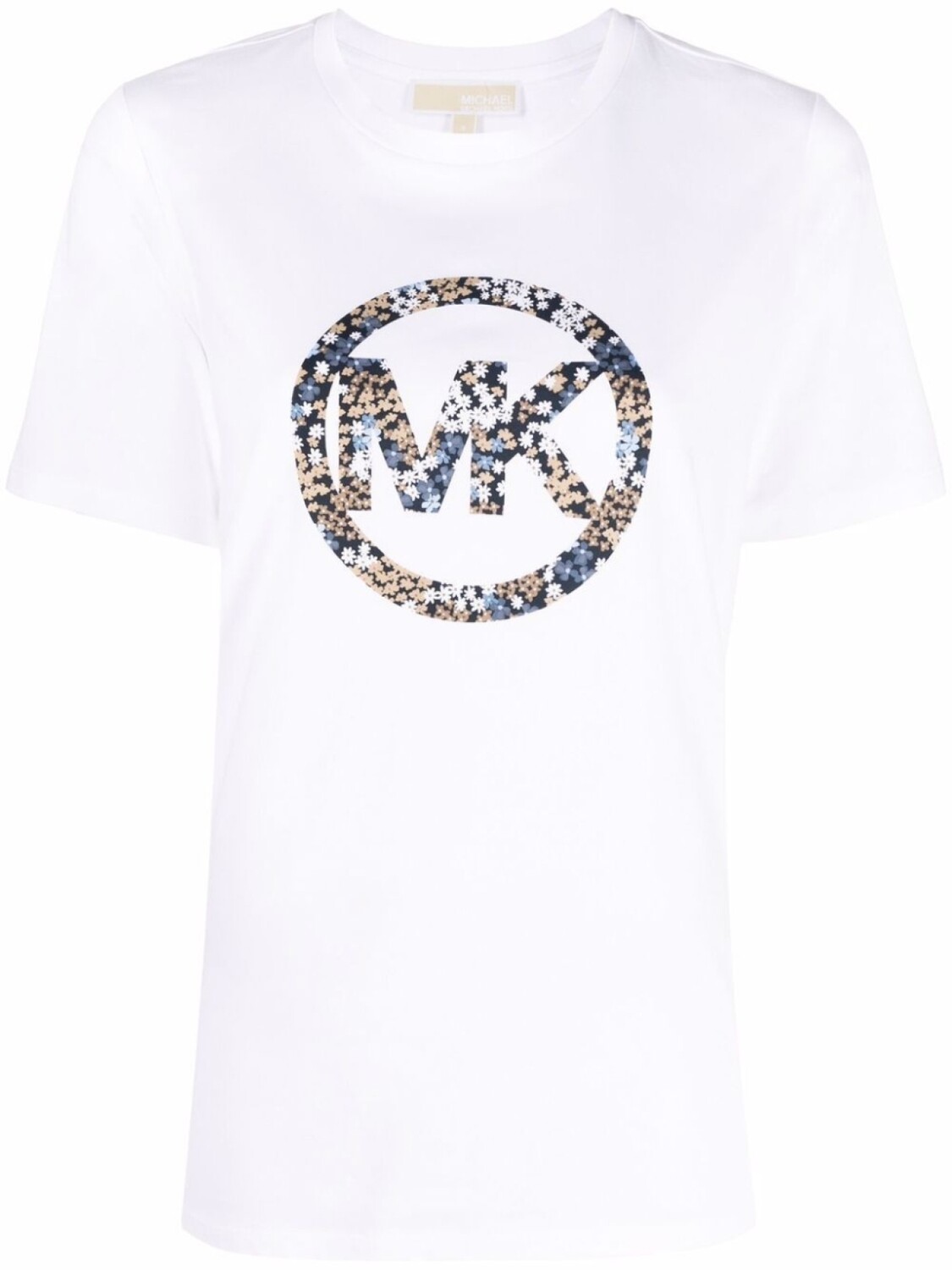 

Michael Michael Kors толстовка с круглым вырезом и цветочным принтом, белый