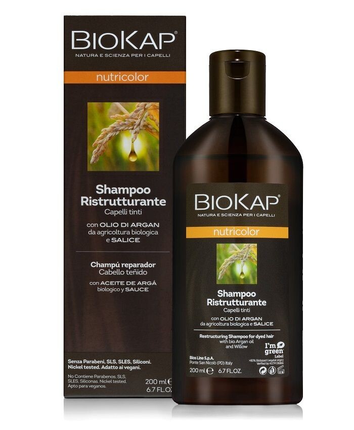 

Шампунь Biokap Nutricolor Szampon Odbudowujący, 200 мл