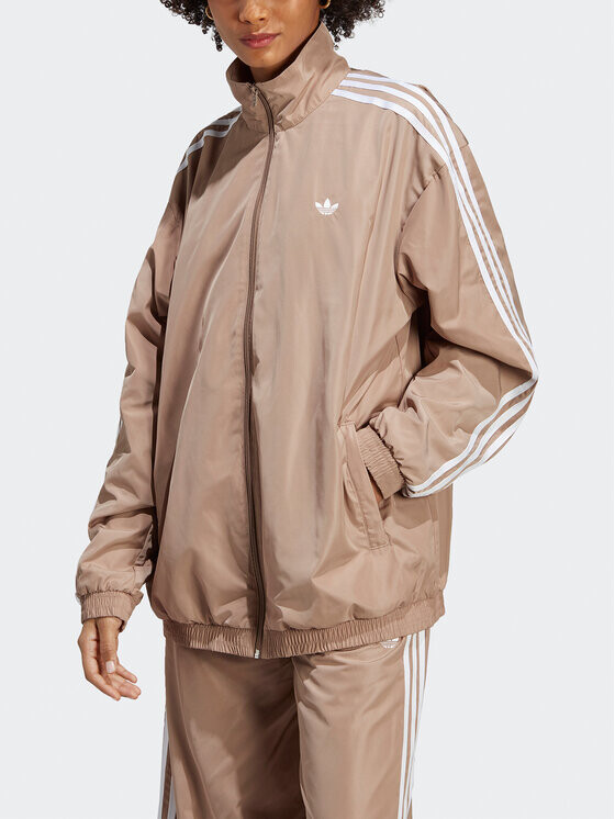 

Толстовка свободного кроя Adidas, коричневый
