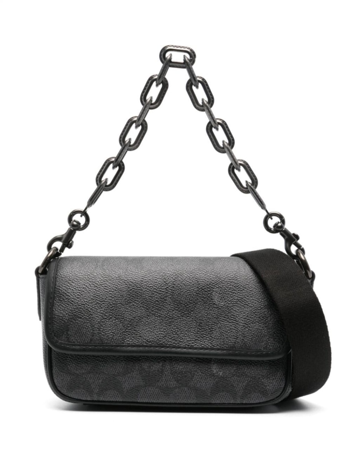 

Coach сумка через плечо Charter Flap, серый