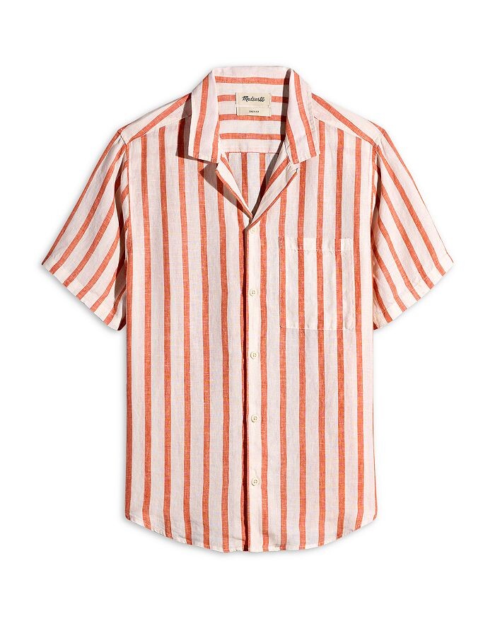 

Льняная полосатая рубашка Madewell