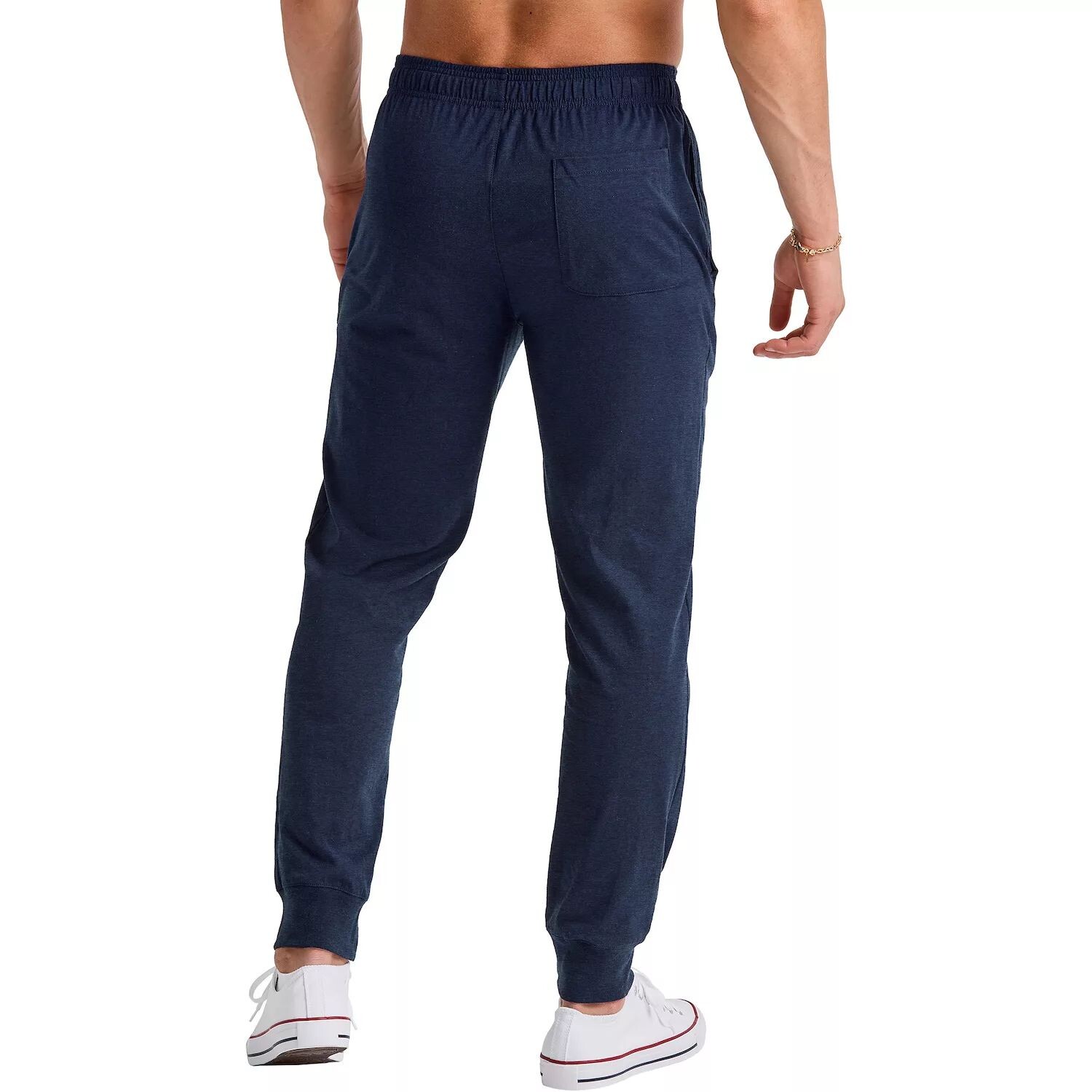 

Мужские брюки-джоггеры из трикотажного материала Hanes Originals
