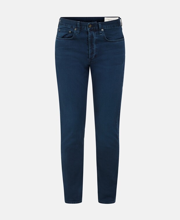 

Джинсы узкого кроя Rag & Bone, темно-синий