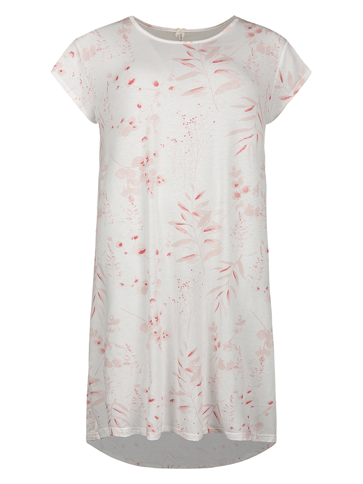 Ночная рубашка SHORT STORIES, цвет Weiß/ Rosa