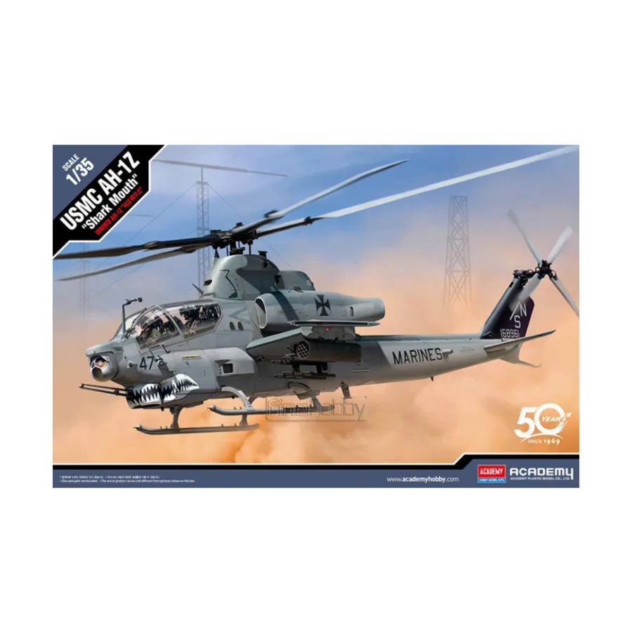 

USMC AH-1Z «Акулья пасть», Military Model Kits (1:35) (Academy Hobby)