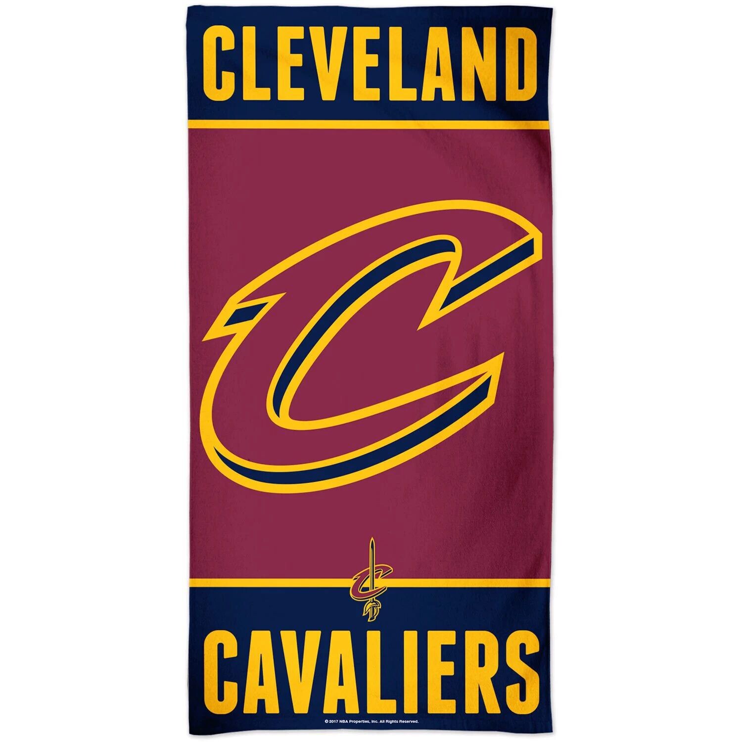 

Пляжное полотенце Team Fiber WinCraft Cleveland Cavaliers 30 x 60 дюймов