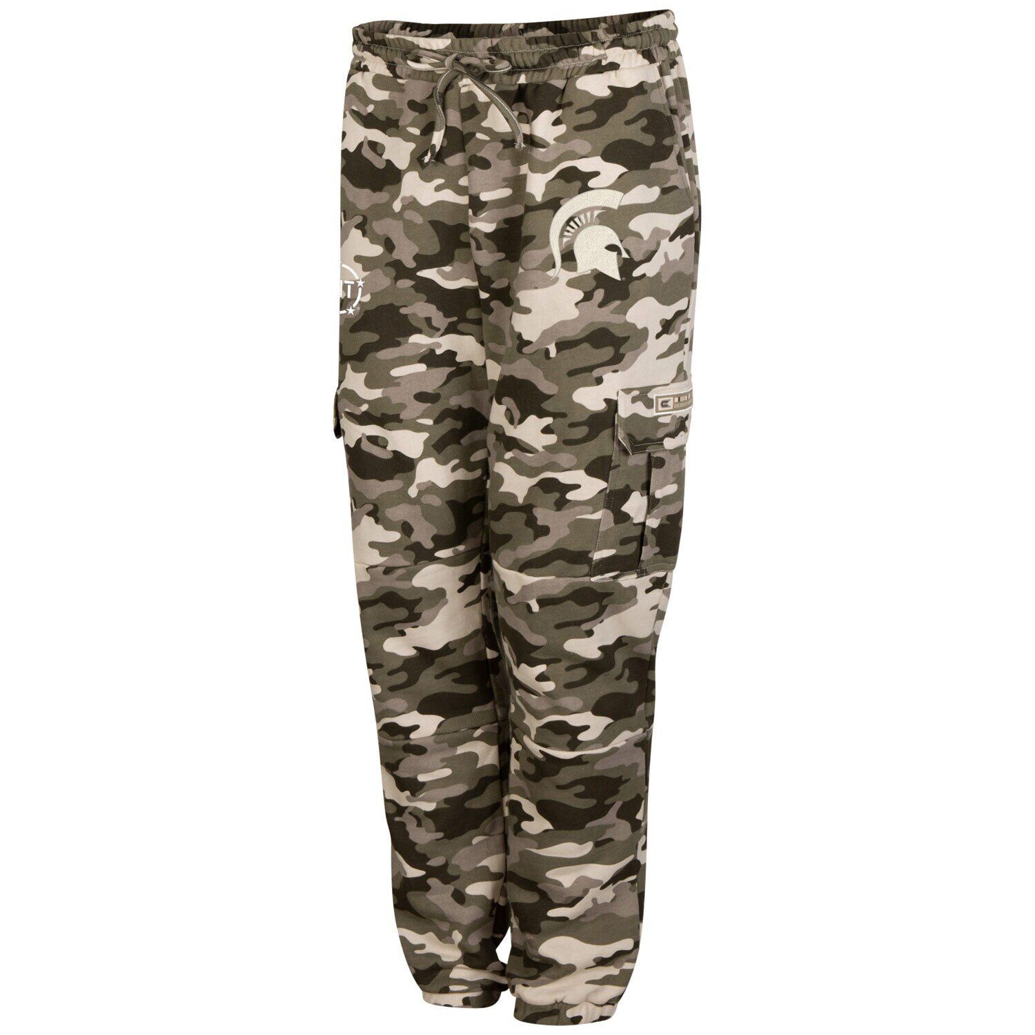 

Мужские флисовые брюки с камуфляжным принтом Michigan State Spartans OHT Military Appreciation Code Colosseum