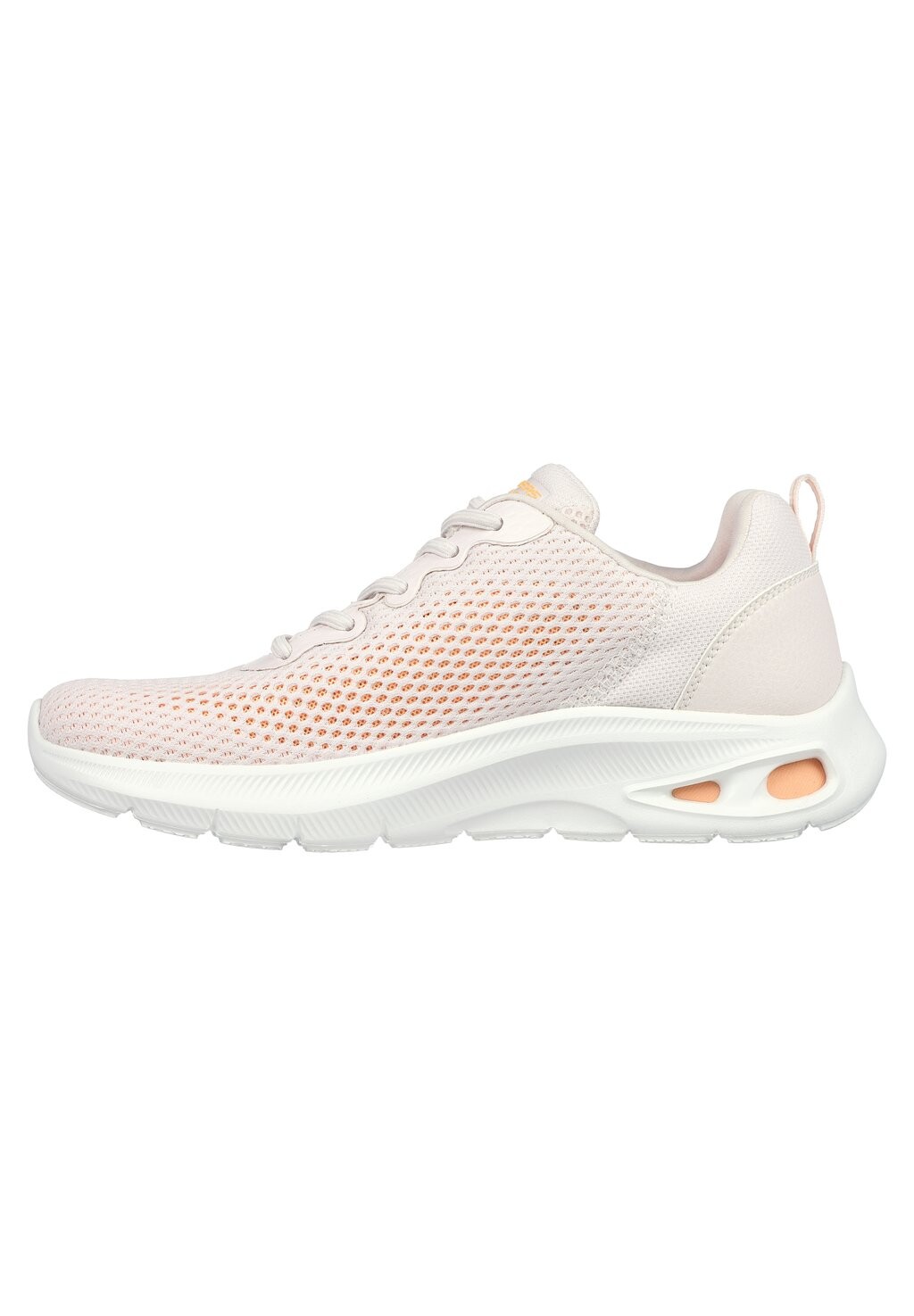 

Кеды Skechers, бежевый/оранжевый