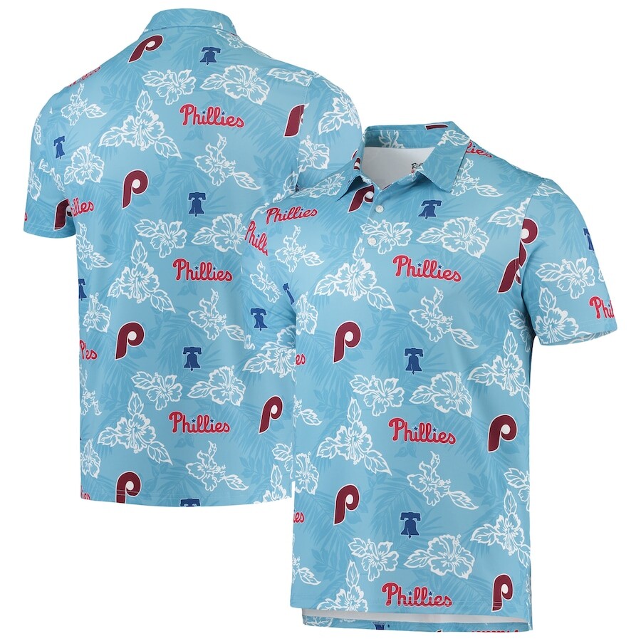 

Поло с коротким рукавом Reyn Spooner Philadelphia Phillies, синий