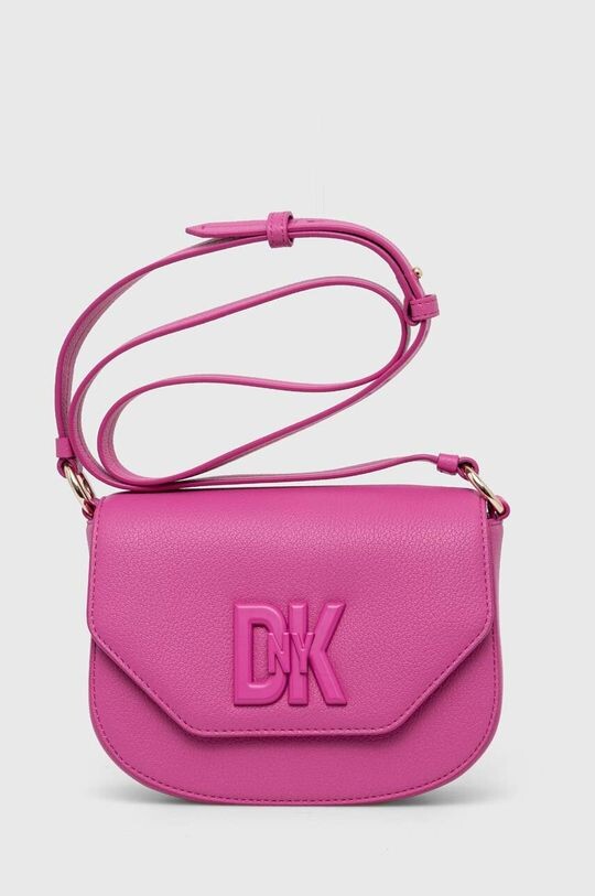

Кожаная сумочка DKNY, розовый