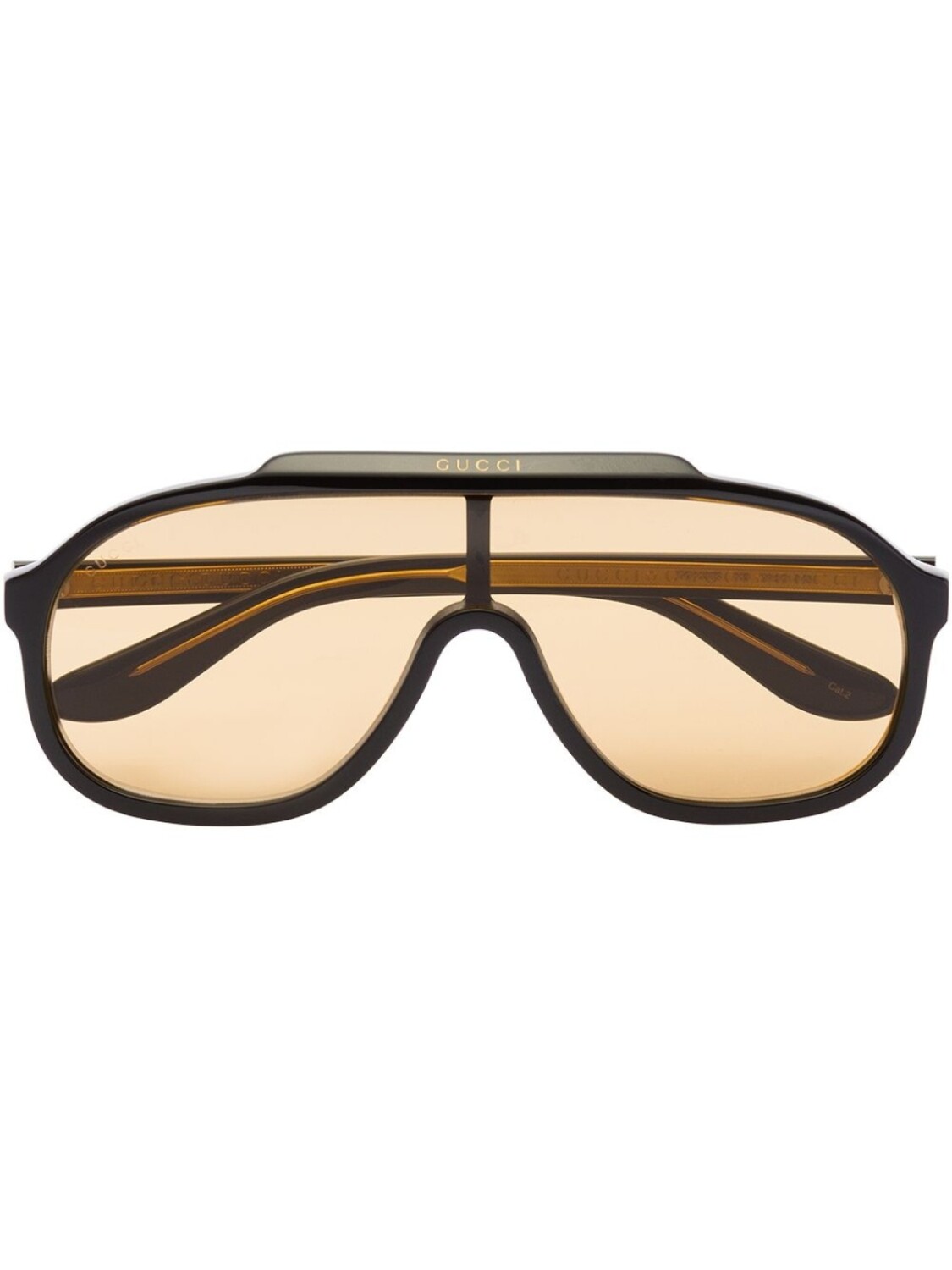 

Солнцезащитные очки-пилоты Gucci Eyewear, черный