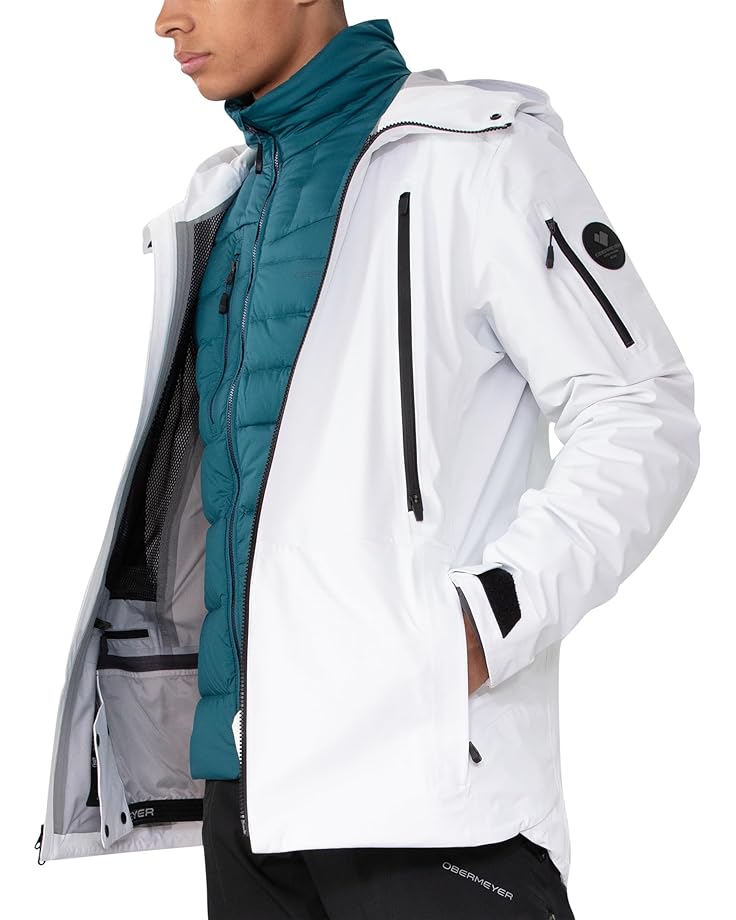 Куртка Obermeyer Highlands Shell Jacket, белый