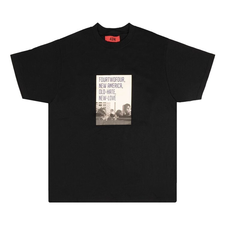 

Футболка 424 Short-Sleeve New Love 'Black', черный
