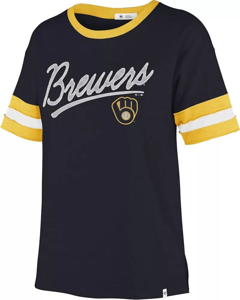 

Синяя женская футболка Milwaukee Brewers '47 Dani