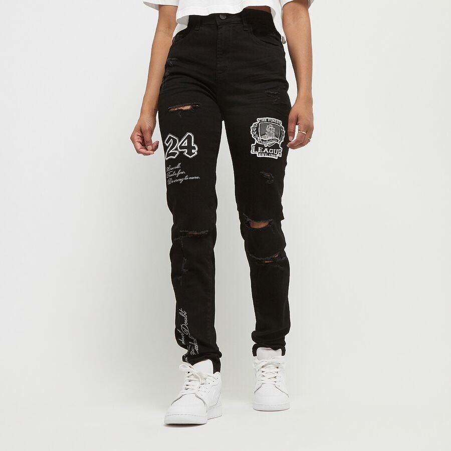 

Брюки High Rise Skinny Smoke Rise, цвет schwarz