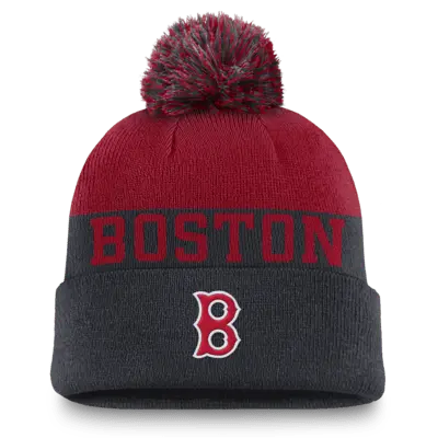 

Шапка Nike Boston Red Sox Rewind Peak, темно-синий