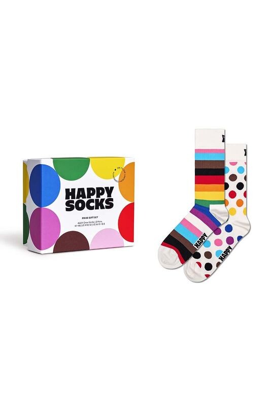 

GIFTBOX, 2 пары носков Happy Socks, мультиколор