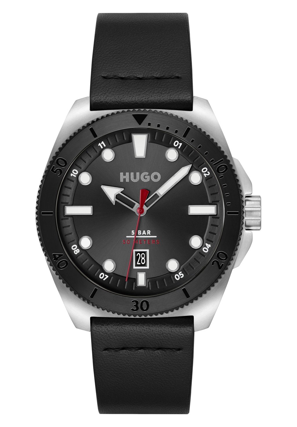 цена Часы Visit HUGO, цвет schwarz schwarz schwarz schwarz
