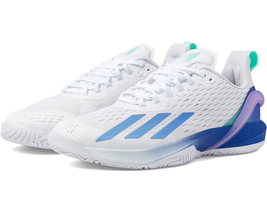 

Кроссовки Adidas Adizero Cybersonic, цвет White/Blue Fusion/Pulse Mint