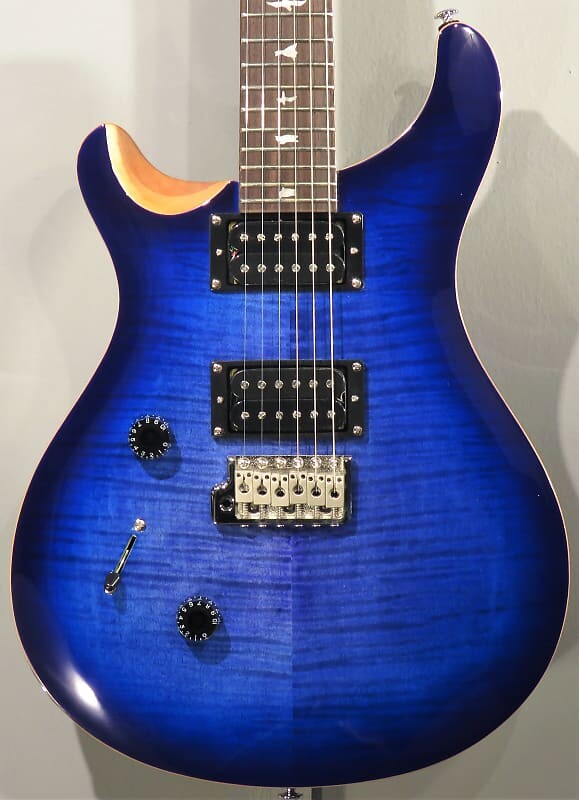 

Электрогитара PRS SE Custom 24 Lefty 2022 Faded Blue Burst w/Gig Bag