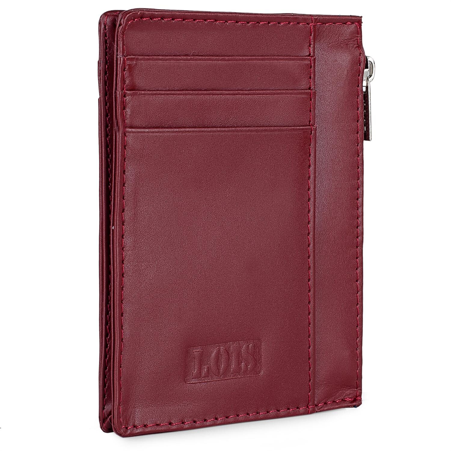 

Кошелек Lois Brieftasche Aus Leder Cloud, красный