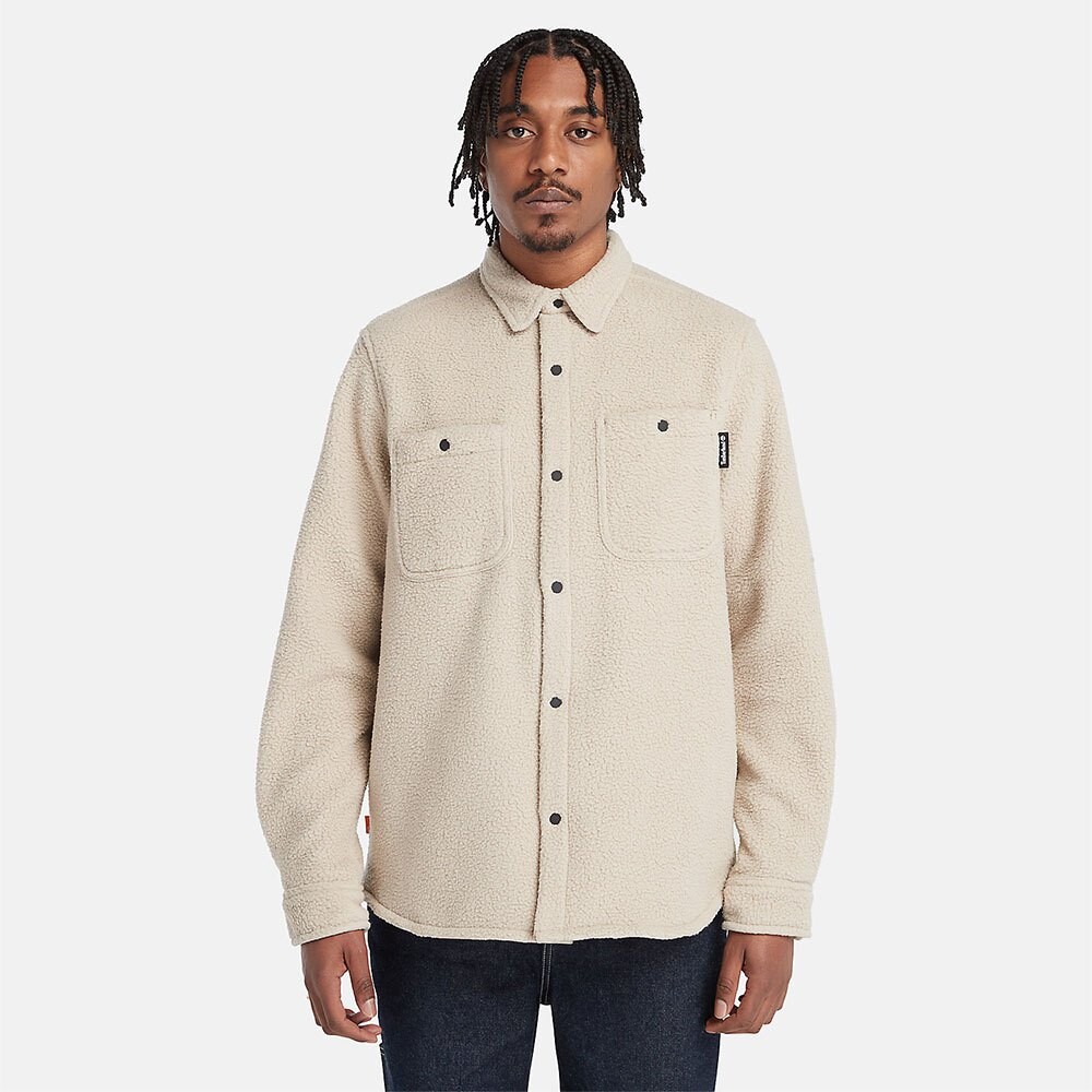

Рубашка Timberland Utility Sherpa, бежевый