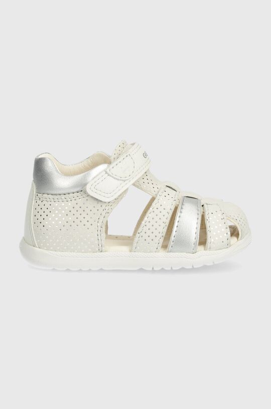 

Geox Детские замшевые сандалии SANDAL MACCHIA, серебряный