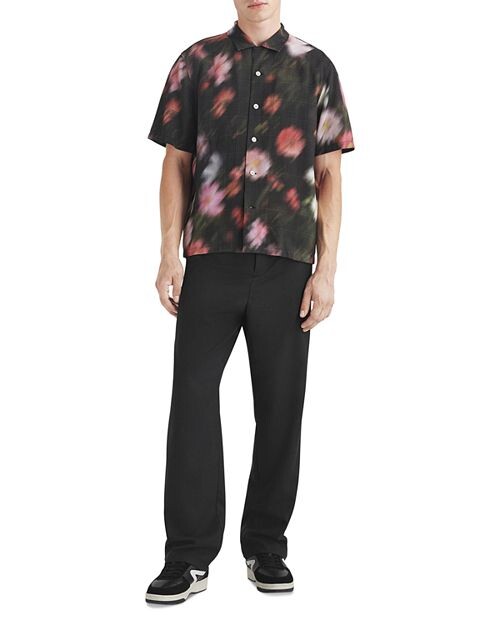 

Рубашка Avery с короткими рукавами rag & bone, цвет Black