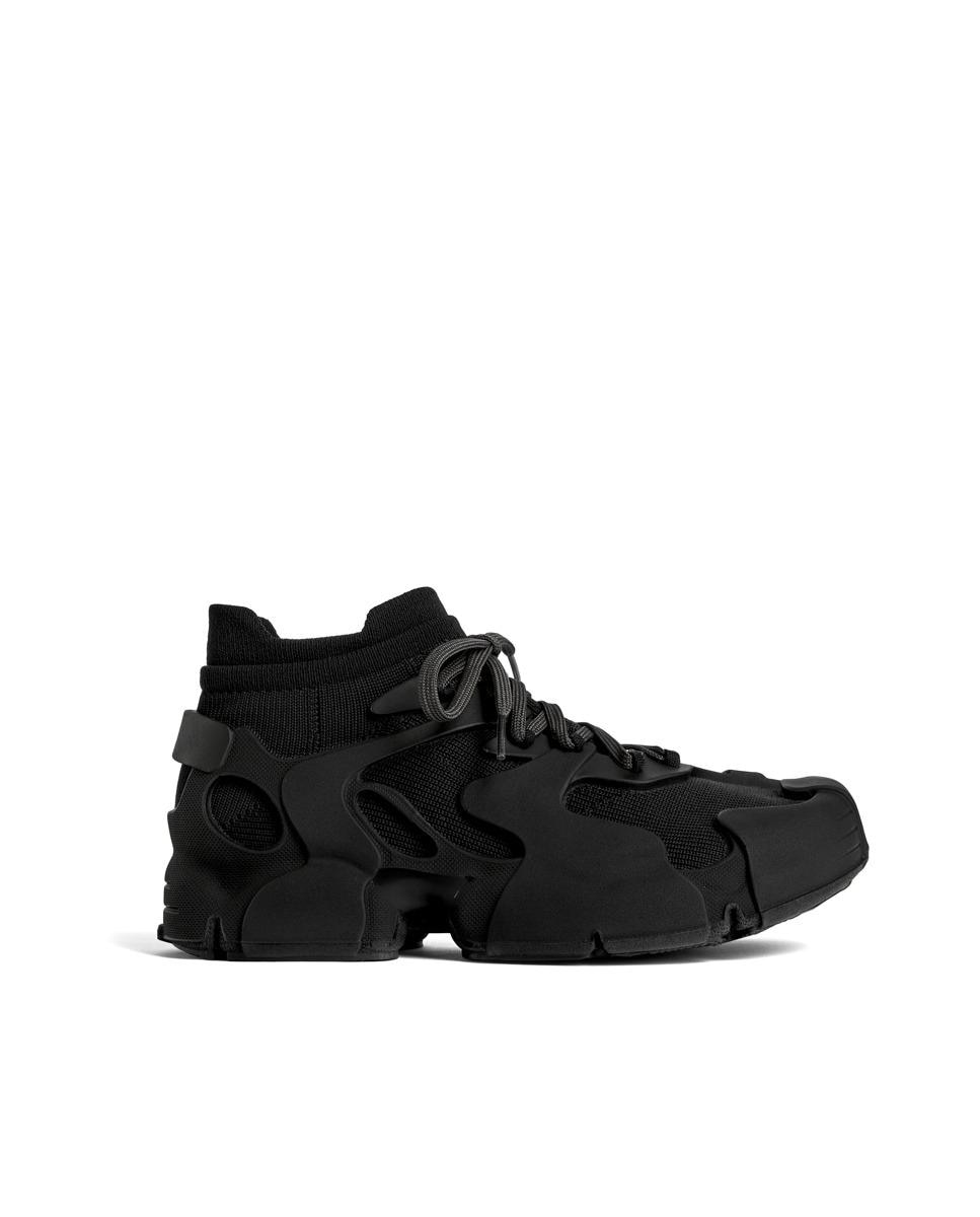 Женские черные спортивные туфли с вязаным 3D внутренним носком camperlab, черный