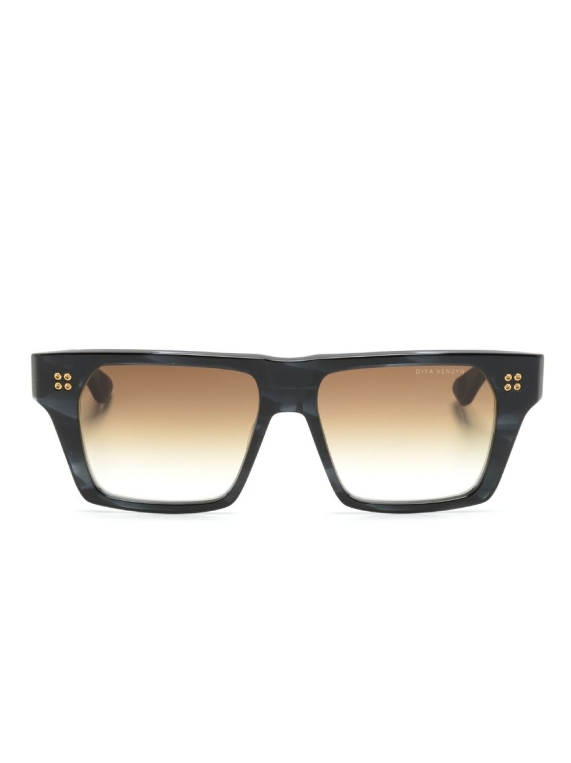 

Dita Eyewear солнцезащитные очки в квадратной оправе с логотипом, черный