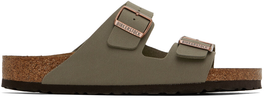 

Серые сандалии Birkenstock Arizona
