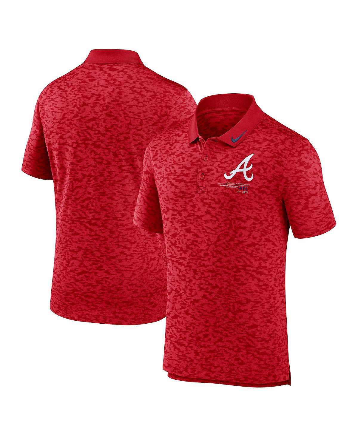 цена Мужская красная рубашка-поло Atlanta Braves Next Level Nike