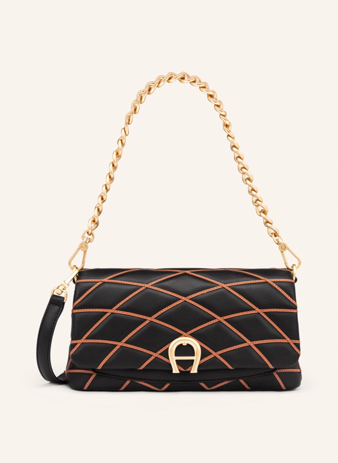 

Сумочка topstitch Aigner, черный