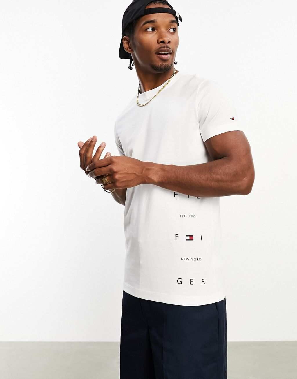 

Белая футболка Tommy Hilfiger, Белый