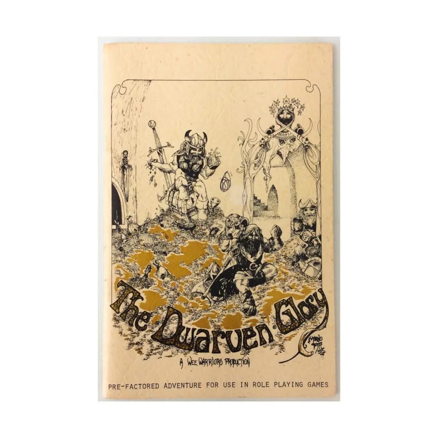 

Модуль Dungeon Master Kit #2 - The Dwarven Glory (4th Printing), Role Playing Games (Wee Warriors)