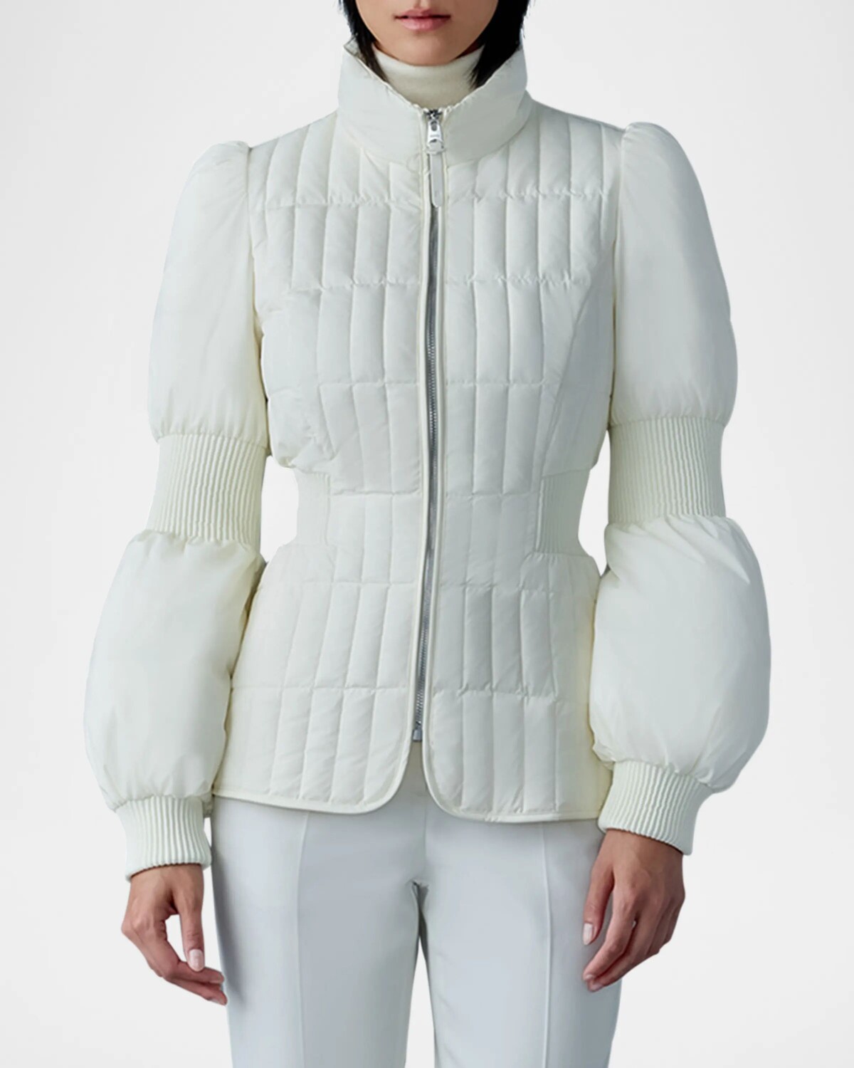 

Пуховик Felicia с акцентированными рукавами Mackage, цвет Cream