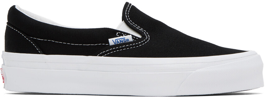 

Черные кроссовки без шнуровки OG Classic LX Vans