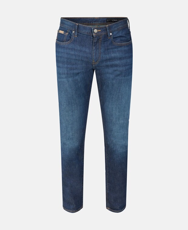 

Джинсы - стандартный крой Armani Exchange, темно-синий