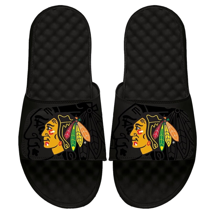 

Шлепанцы ISlide Chicago Blackhawks, черный