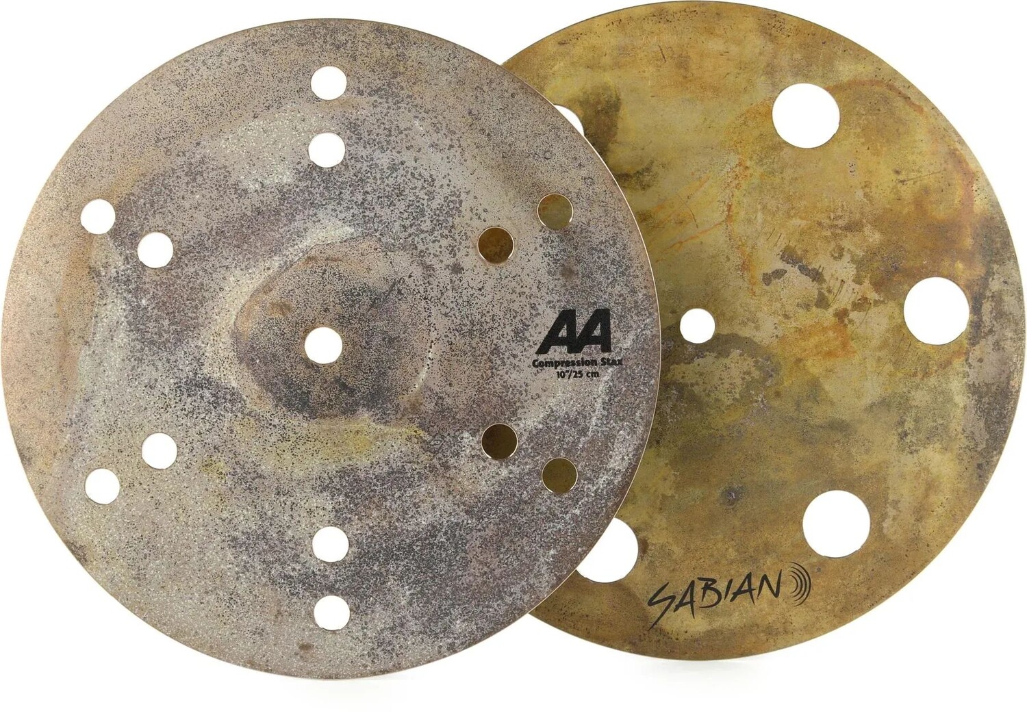 

Компрессионные тарелки Stax Sabian AA — 10 дюймов
